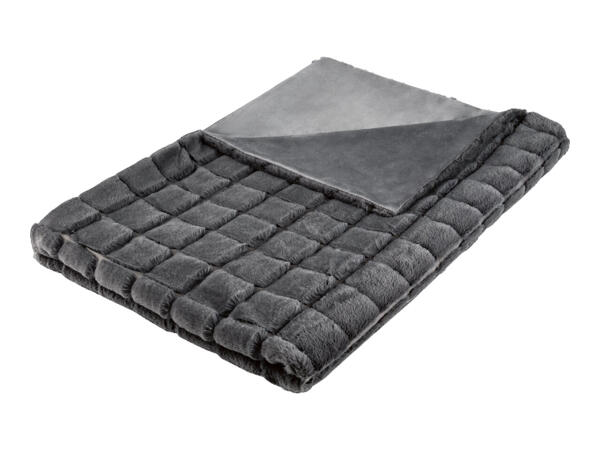 Faux Fur Throw
