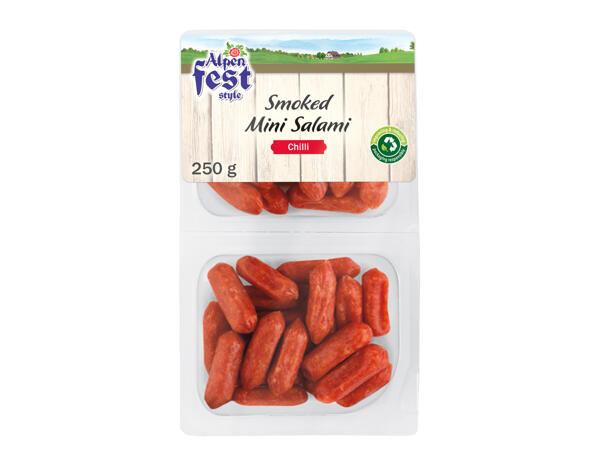 Smoked mini salami