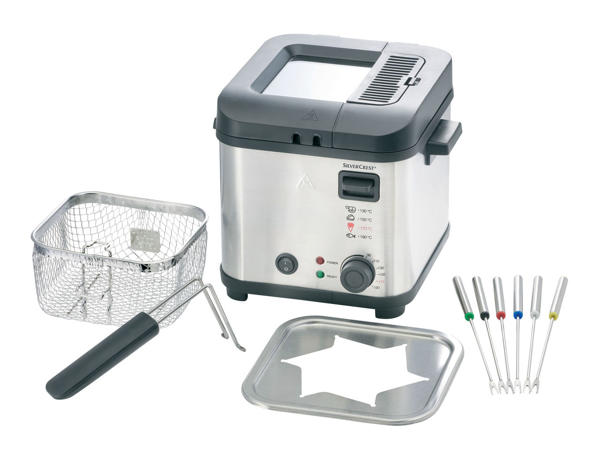 SILVERCREST KITCHEN TOOLS(R) Mini-frituregryde med fondue