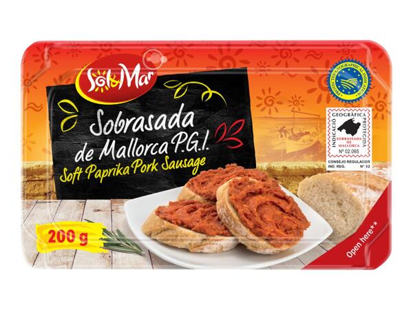 Soft Paprika Pork Sausage