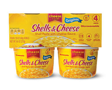 Cheese Club Shells & Cheese Cups