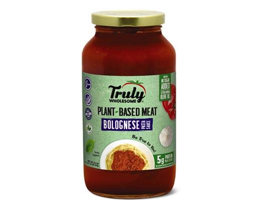 Truly Wholesome 
 Bolognese or Italian Sausage Plant-Based Pasta Sauce