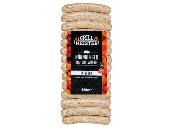 GRILLMEISTER Nürnberger Rostbratwürstel