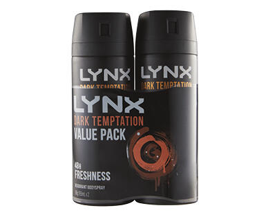 Lynx Body Spray 2 x 106g