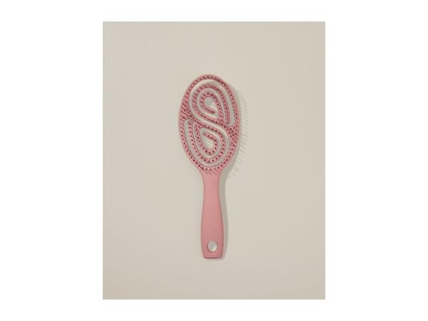 Cien Beauty Pink Straw Hairbrush