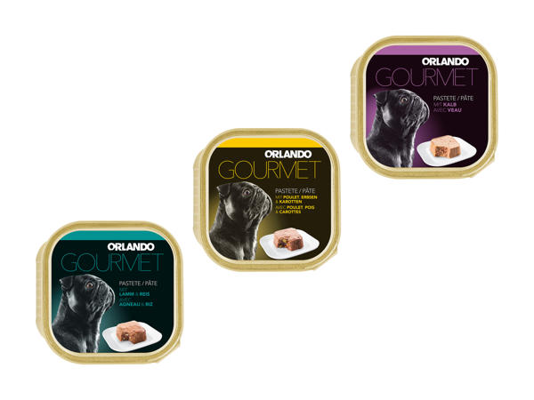 Nourriture humide pour chien