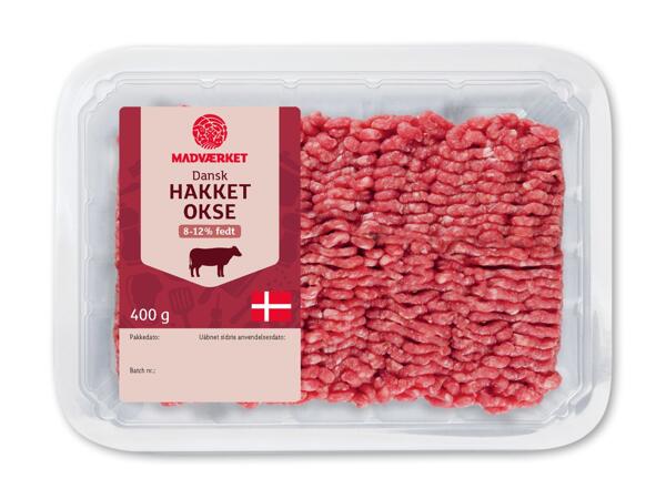Hakket oksekød