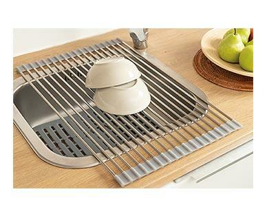 Huntington Home Roll-Up Drying Rack or Silicone Sink Mat