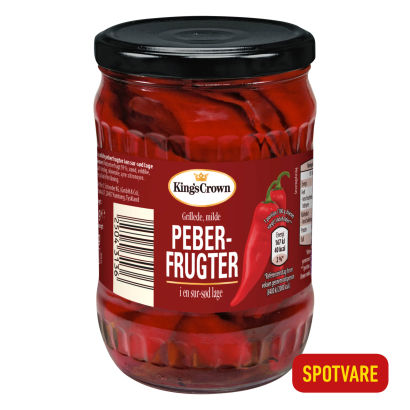 Grillede peberfrugter