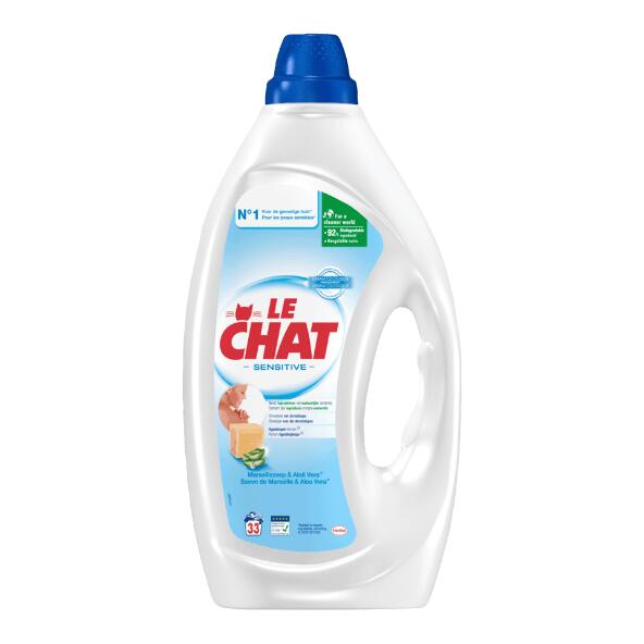 LE CHAT SENSITIVE(R) 				Vloeibaar wasmiddel