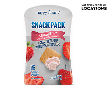 Happy Farms Cream Cheese Snack Packs Assorted Varieties