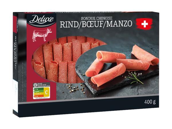 Fondue chinoise de bœuf