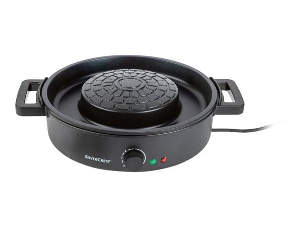 Silvercrest 2-in-1 Tabletop Grill with Hot Pot