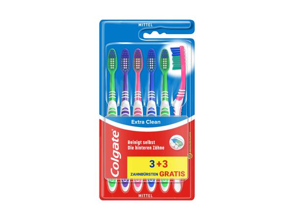 Brosses à dents Extra Clean moyennes Colgate