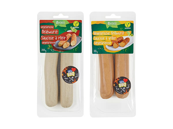 Salsiccia da grigliare vegetariana
