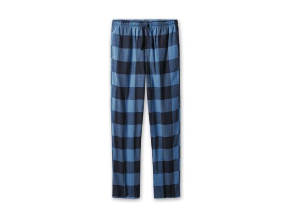 Damen/Herren Flanell-Schlafhose
