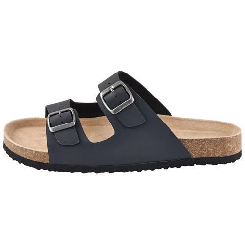 Women's Leather Double Strap Sandals