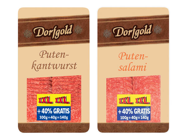 DORFGOLD Putenrohwurst
