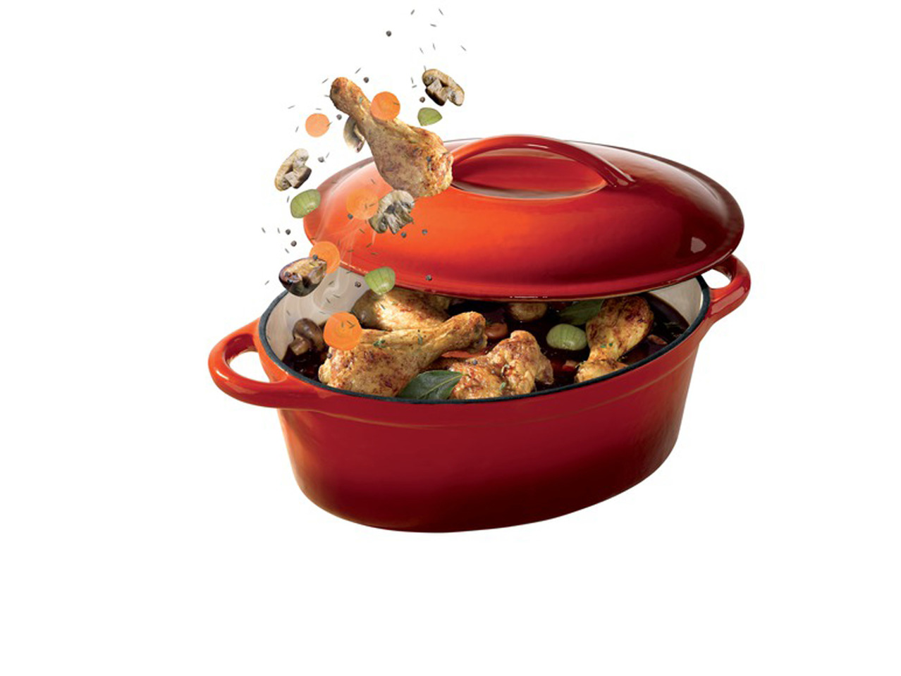 ERNESTO 2.8L/4L Cast Iron Roasting Dish