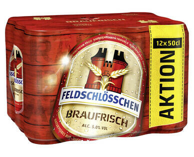 FELDSCHLÖSSCHEN 
 BIÈRE BRAUFRISCH