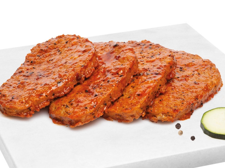 GRILLMEISTER Frische Puten-Grillhacksteaks mariniert