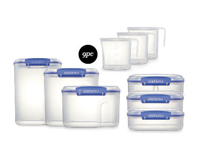 Sistema Pantry Storage 9pc Set