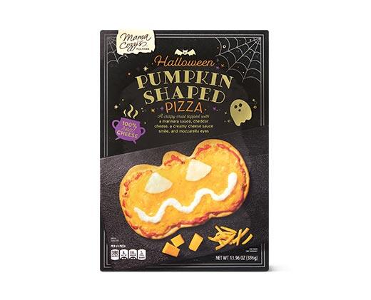 Mama Cozzi's Pizza Kitchen Halloween Pumpkin and Ghost Pizza - Aldi ...