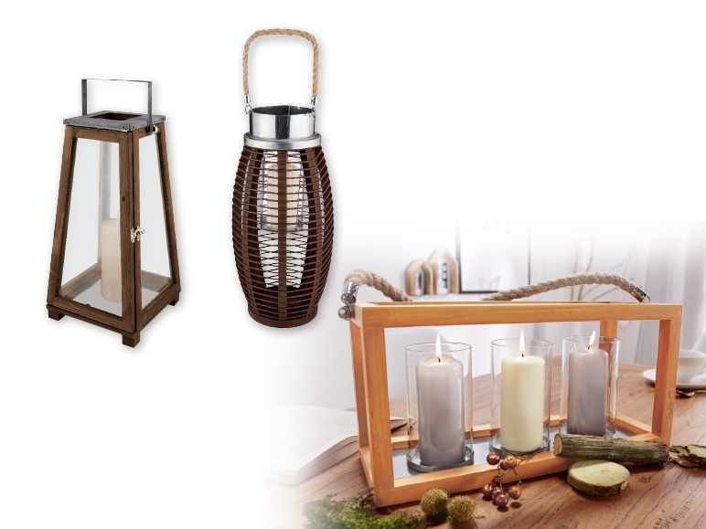 MELINERA(R) Wooden Lantern