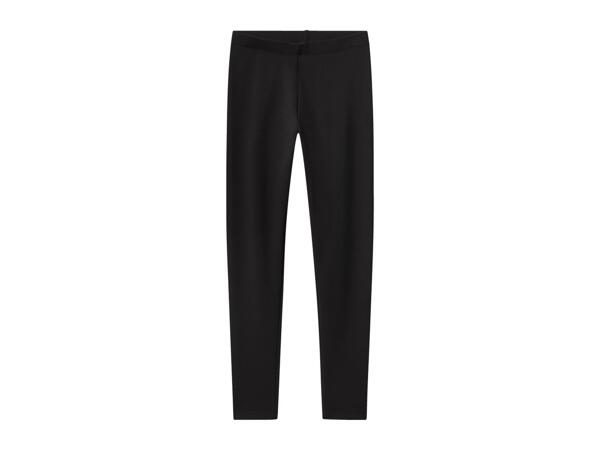 Esmara Ladies' Black Thermal Leggings