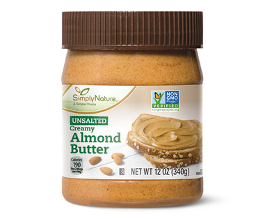 SimplyNature Unsalted Almond Butter