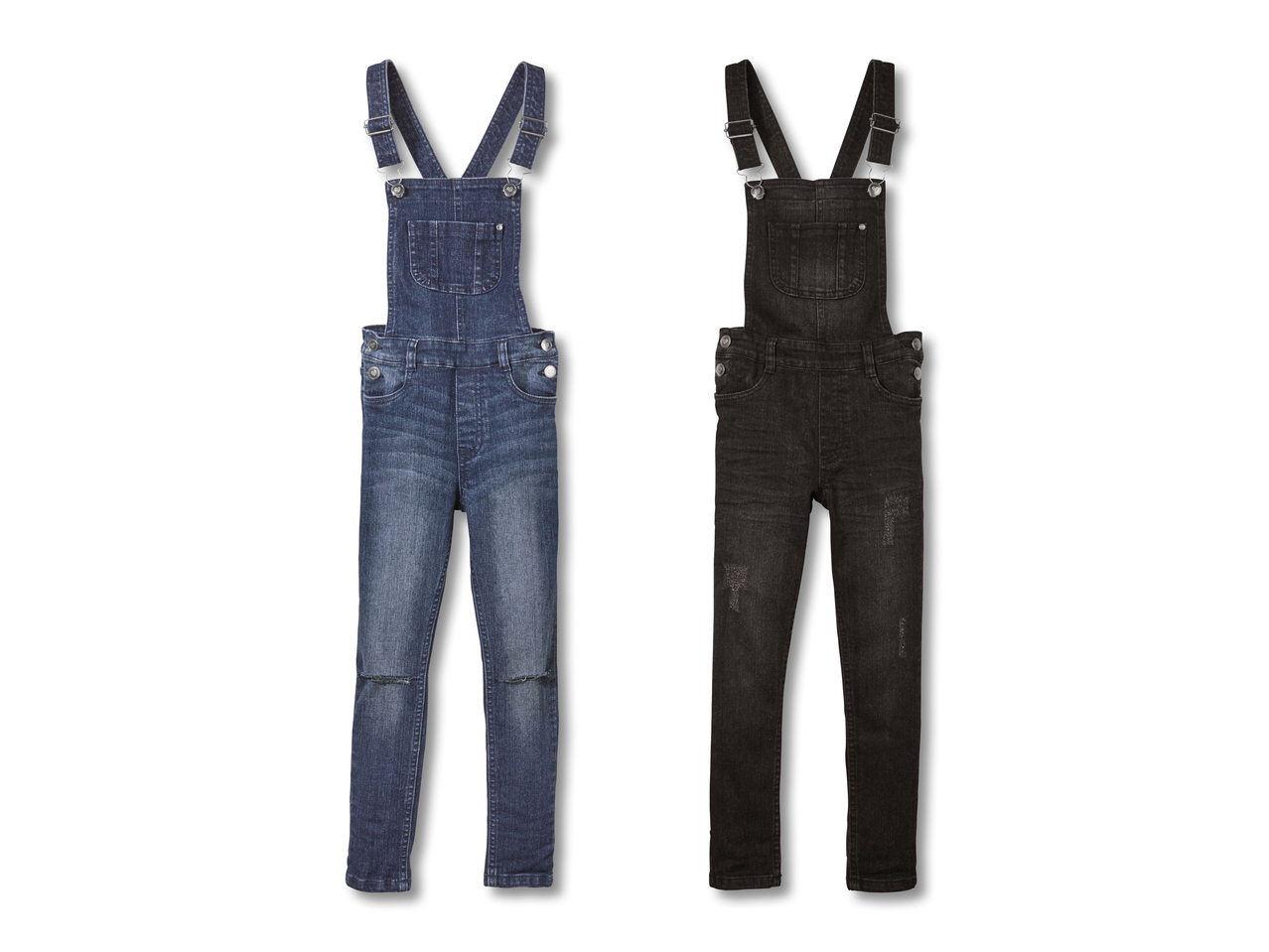 Salopette en jean pour fillette1