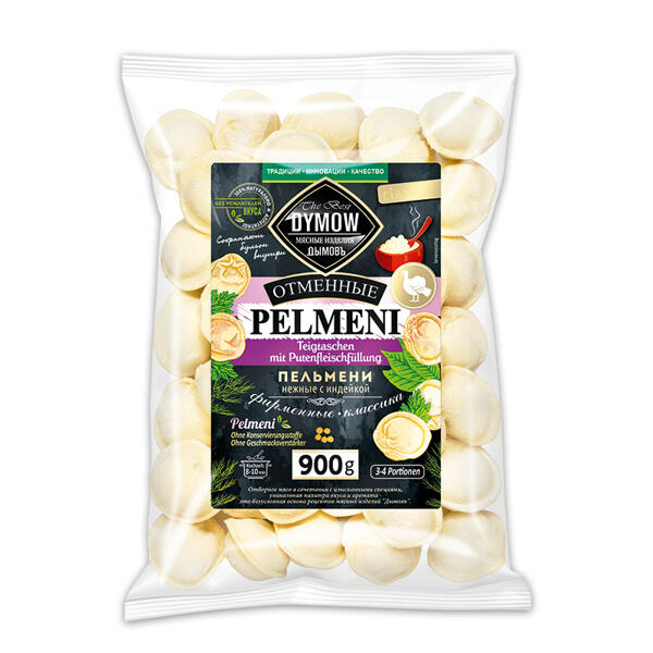 Pelmeni mit Fleischfüllung