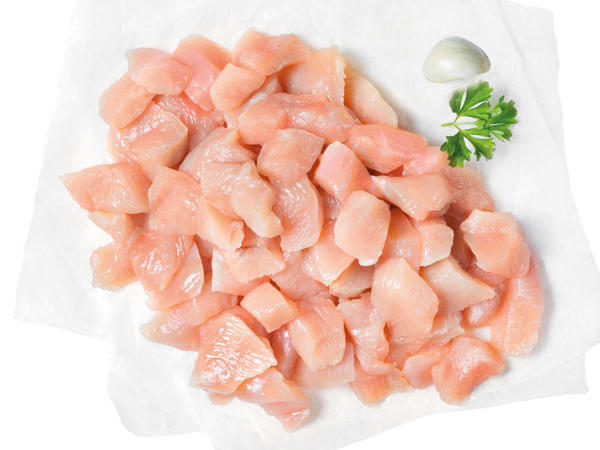 GEFLÜGELHOF Frisches Fonduefleisch vom Hendl