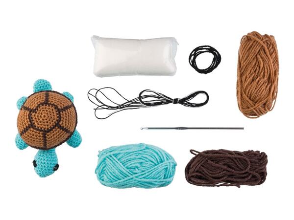 Crelando Craft Crochet Set Tortoise