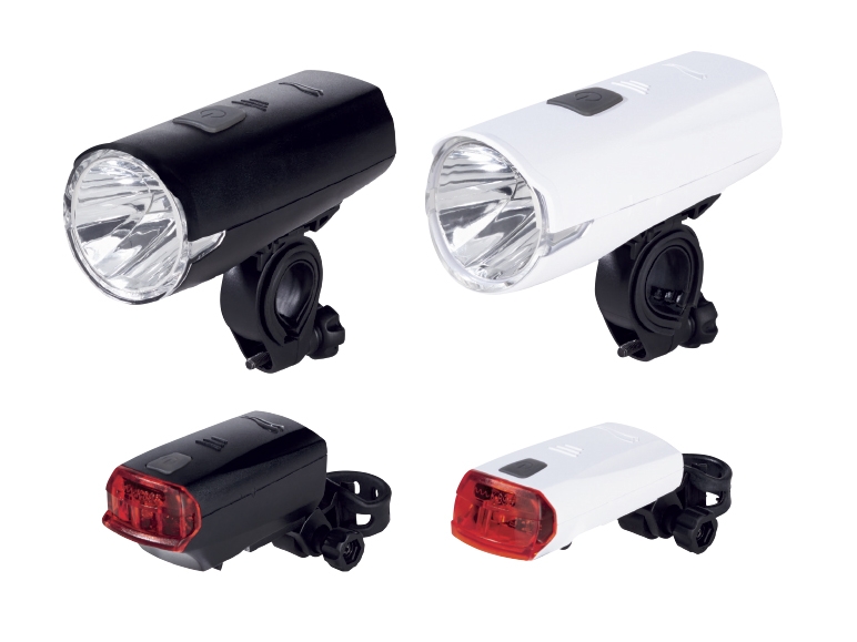 CRIVIT LED Bike Light Set