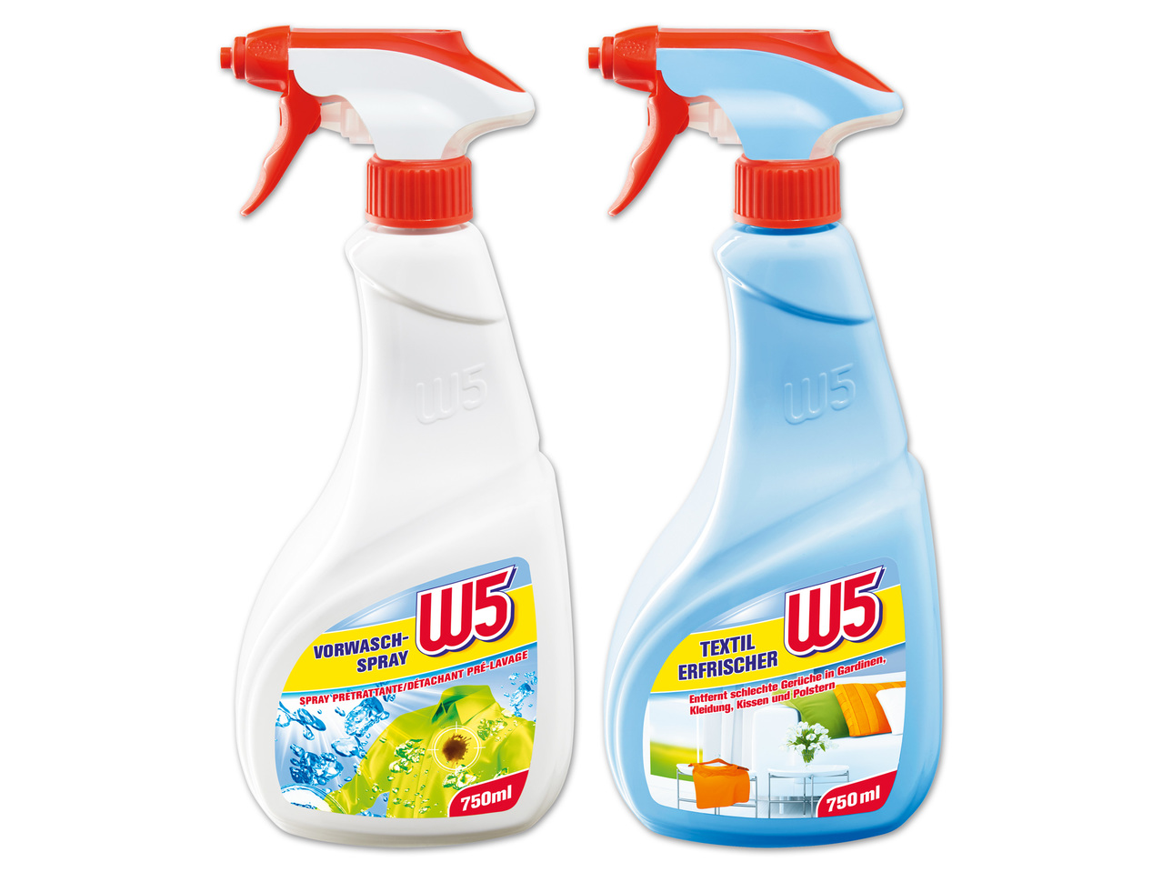 W5 Vorwaschspray/Textilerfrischer