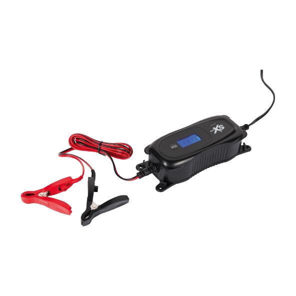 Batterilader med display