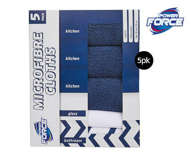Microfibre Cleaning Cloths 5pk