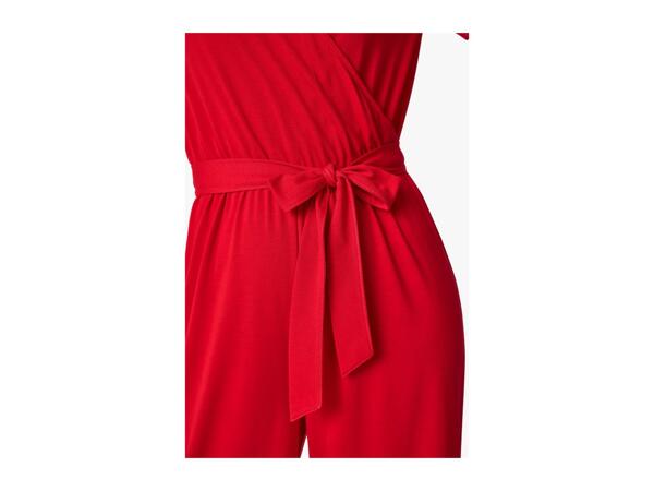 Ladies' Red Jumpsuit