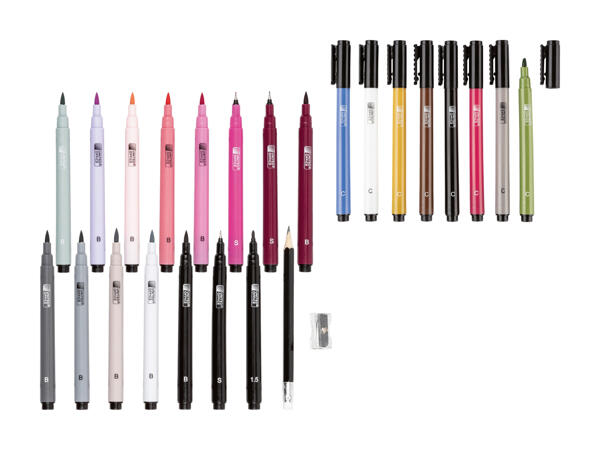 Set de crayons pour lettrage
