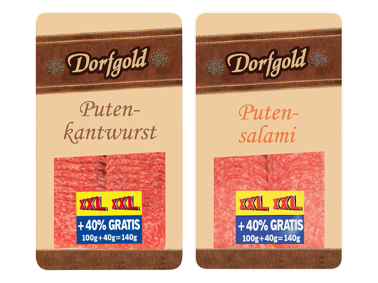 DORFGOLD Putenrohwurstspezialität