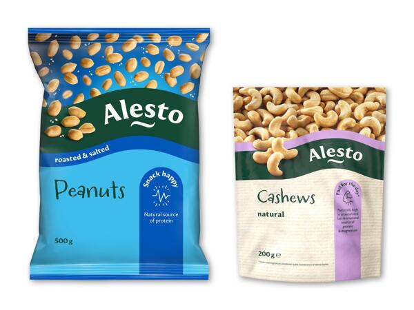 Peanuts eller cashewnødder
