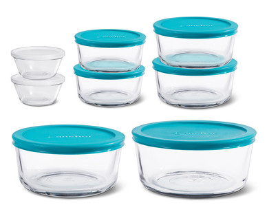 Anchor Hocking 16-Piece Glass Storage Set