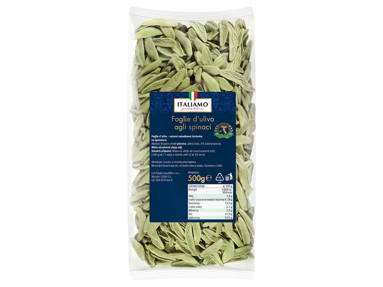 MACCHERONI AL FERRETTO / FOGLIE D‘ULIVO