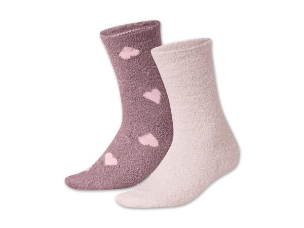 Damen Kuschelsocken, 2 Paar