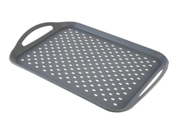 Livarno Home Grey Non-Slip Tray