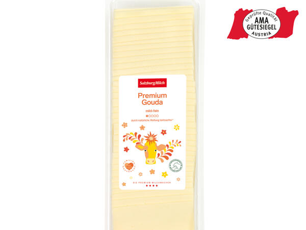 SalzburgMilch Premium Gouda in Scheiben