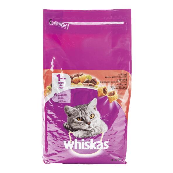 WHISKAS(R) 				Nourriture pour chats en granulés