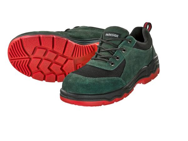 Men's leather safety shoes