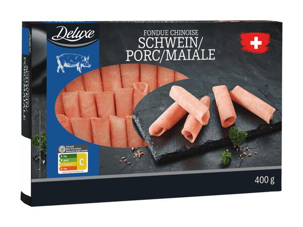 Fondue chinoise de porc